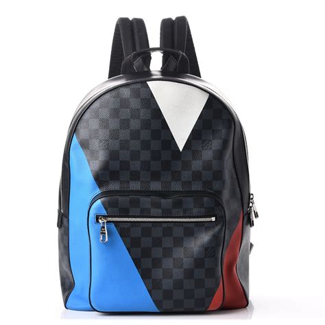 louis vuitton josh backpack regatta|louis vuitton checkered backpack.